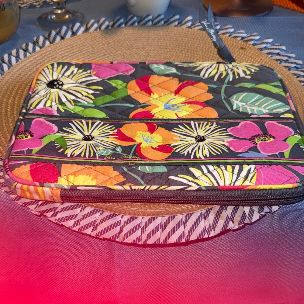 Vera Bradley Floral Quilted Laptop Sleeve